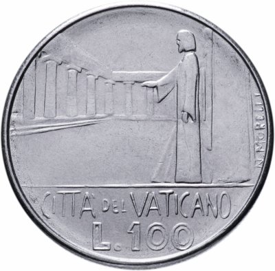 купить Ватикан 100 лир (lire) 1978