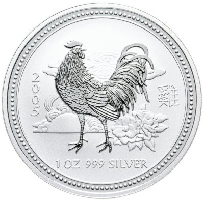купить Австралия 1 доллар 2005 "Восточный календарь - год Петуха"