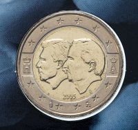 купить Бельгия 2 евро 2005 "Бельгийско-Люксембургский экономический союз" BU официальный блистер
