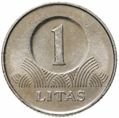 купить Литва 1 лит (litas) 2009