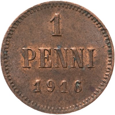 купить 1 пенни (penny) 1916