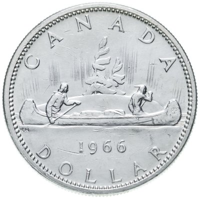 купить Канада 1 доллар (dollar) 1966