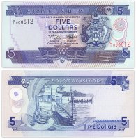 купить Соломоновы Острова 5 долларов 2006