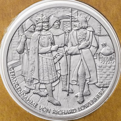 купить Австрия 10 евро 2009 "Австрийские сказки и легенды - Заключение Ричарда Львиное Сердце в замке Дюрнштайн" буклет