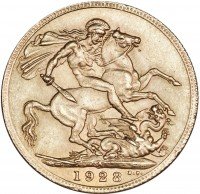 Купить ЮАР (Великобритания - Георг V) соверен 1928