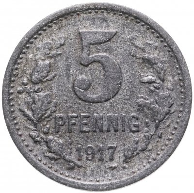 купить Германия (Изерлон) нотгельд 5 пфеннигов 1917