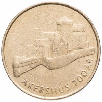 Купить Норвегия 20 крон (kroner) 1999 "700 лет Крепости Акерсхус"
