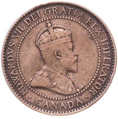 купить Канада 1 цент (cent) 1908