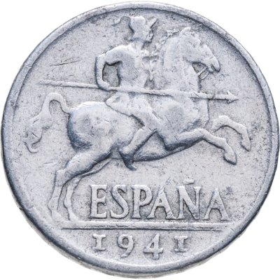 купить Испания 10 сентимо (centimos) 1941