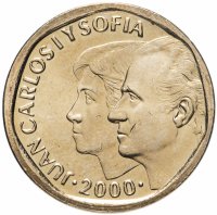 Купить Испания 500 песет (pesetas) 2000