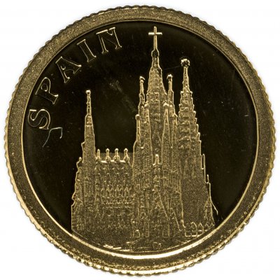 купить Либерия 12 долларов 2008 "Европейские страны - Испания"