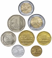 купить Перу набор монет 1999-2014 (8 штук, UNC)