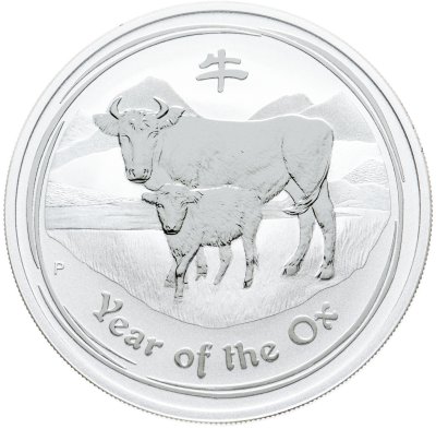 купить Австралия 1 доллар 2009 "Восточный лунный календарь - год быка"