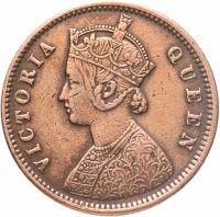купить Индия 1/4 анны 1874