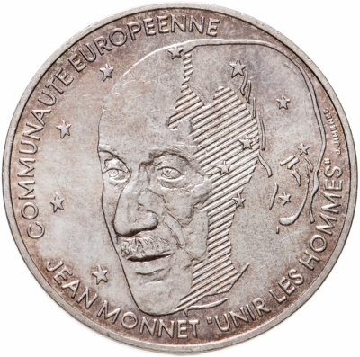 купить Франция 100 франков (francs) 1992 "Жан Монне"