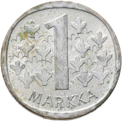 купить Финляндия 1 марка (markka) 1966 S