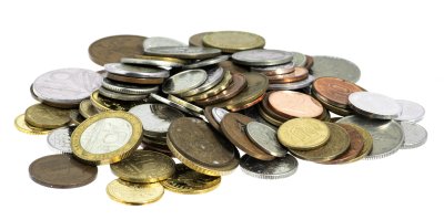 купить Набор монет Мира, 100 монет из 36 стран и территорий