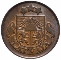 Купить Латвия 5 сантимов 1922
