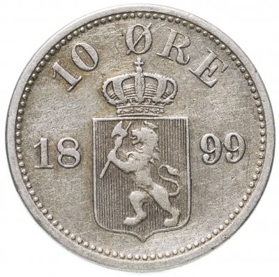 купить Норвегия 10 эре (ore) 1899