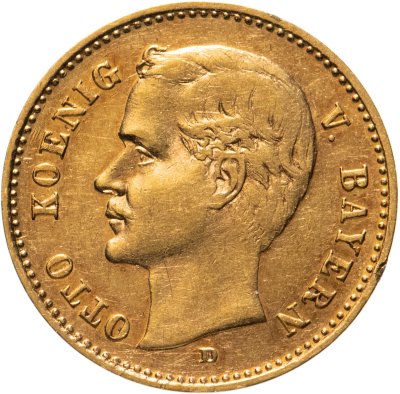 купить Германская империя (Бавария) 10 марок (mark) 1903