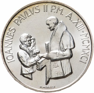 купить Ватикан 1000 лир 1991