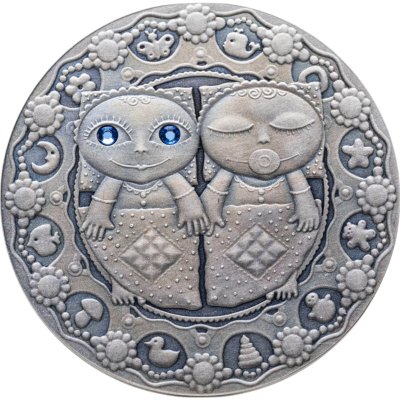 купить Беларусь 20 рублей 2009 Знаки зодиака - Близнецы