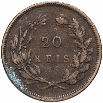 купить Португалия 20 рейс (reis) 1892