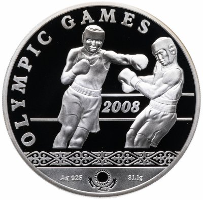 купить Казахстан 100 тенге 2006 "XXIX летние Олимпийские Игры, Пекин 2008 - Бокс" (в коробке, с сертификатом)