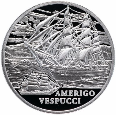 купить Беларусь 20 рублей 2010 "Парусные корабли - Америго Веспуччи (Amerigo Vespucci)"