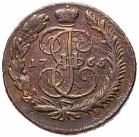 Купить 5 копеек 1765 ММ