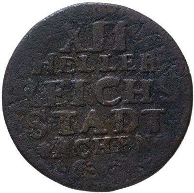 купить Германия, Ахен 12 геллеров 1760