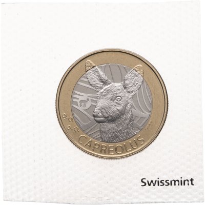купить Швейцария 10 франков 2019 "Фауна Швейцарии - Косуля" в запайке