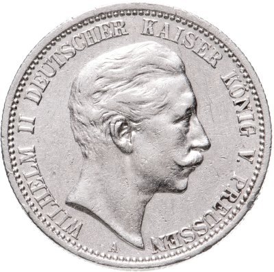 купить Германская Империя, Пруссия 2 марки (mark) 1903