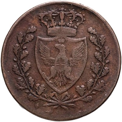 купить Сардиния 5 чентезимо (centesimi) 1826