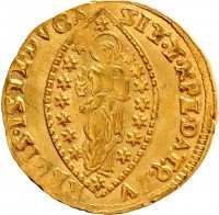 Купить Золотой дукат (цехин) Венеция, дож Джованни I Корнер (1551-1629)
