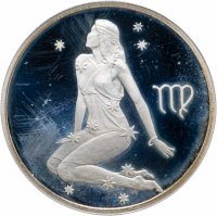 Купить 2 рубля 2002 СПМД Знаки зодиака - Дева