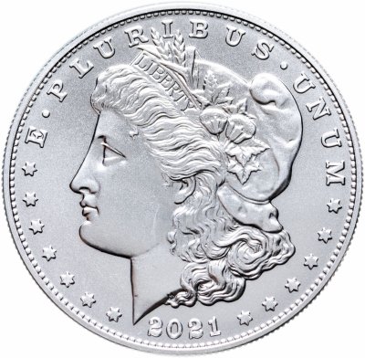 купить США 1 доллар 2021 Morgan dollar D "Столетие последнего доллара Моргана" в футляре с сертификатом