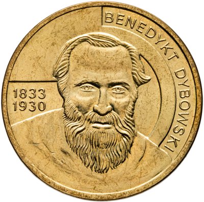 купить Польша 2 злотых 2010 "Зоолог Географ Бенедикт Дыбовский (Benedykt Dybowski)"