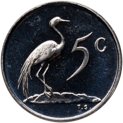 купить ЮАР 5 центов (cents) 1974