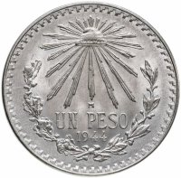 Купить Мексика 1 песо (peso) 1944