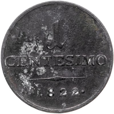 купить Ломбардия-Венеция 1 чентезимо 1822