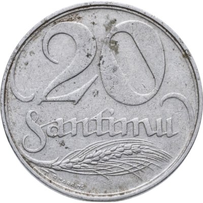 купить Латвия 20 сантимов (santimu) 1922