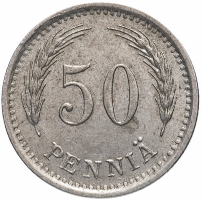 купить Финляндия 50 пенни (pennia) 1940