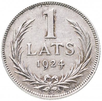 купить Латвия 1 лат (lats) 1924