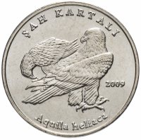 купить Турция 1 лира (lira) 2009 "Фауна Турции - Орел"