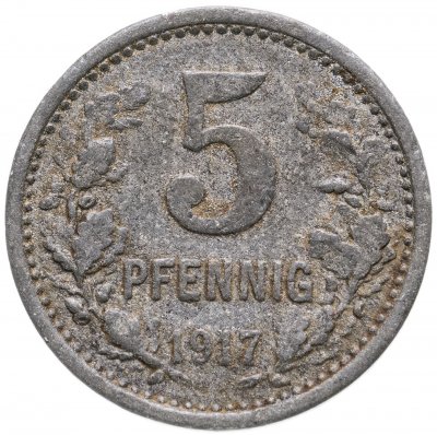 купить Германия (Изерлон) нотгельд 5 пфеннигов 1917