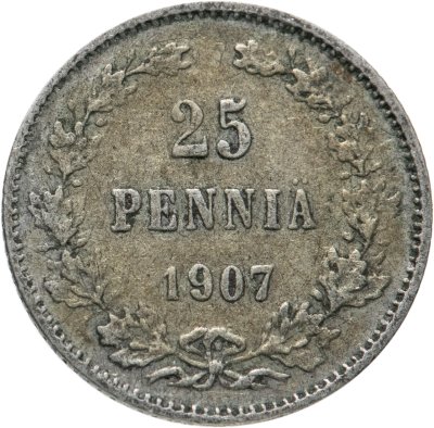 купить 25 пенни (pennia) 1907