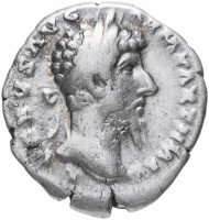 Купить Римская Империя Луций Вер 161-169гг денарий (реверс: Эквитас сидит влево)