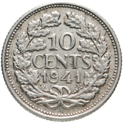 купить Нидерланды 10 центов (cents) 1941