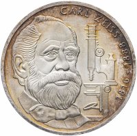 Купить Германия 10 марок 1988 "100 лет со дня смерти Карла Фридриха Цейса"